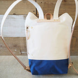 Foldover Canvas Backpack