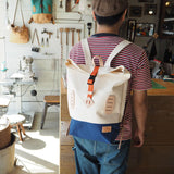 Foldover Canvas Backpack