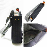 Salvaged Canvas Apron "Flying Horse" Courier Bag