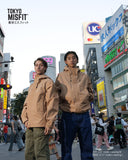 Japanese Hemp Leaf (Asanoha) Pattern Men's Rain Jacket