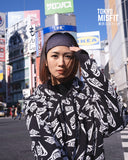 Japanese Cube Headband - Black
