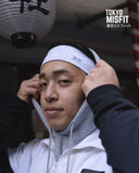 Hemp Leaf (Asanoha) Headband - White