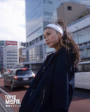 Japanese Cube Headband - White