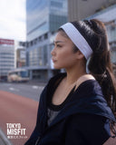 Japanese Cube Headband - White