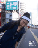 Japanese Cube Headband - White