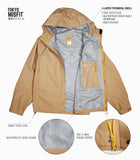 Japanese Hemp Leaf (Asanoha) Pattern Men's Rain Jacket