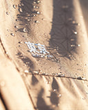 Japanese Hemp Leaf (Asanoha) Pattern Men's Rain Jacket