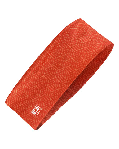 Japanese Cube Headband - Red